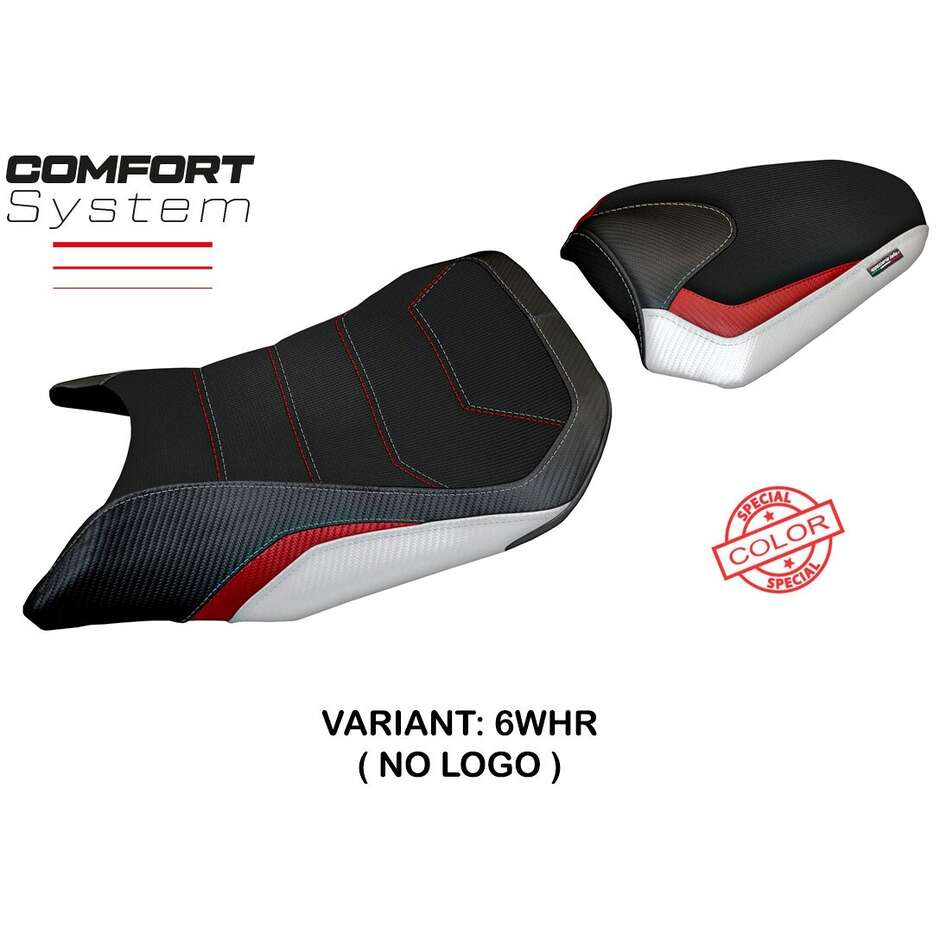 Housse de selle TPZ Italia spécifique pour Honda CB 750 Hornet (modèles 2023-2025), couleur spéciale Toyama, système de confort