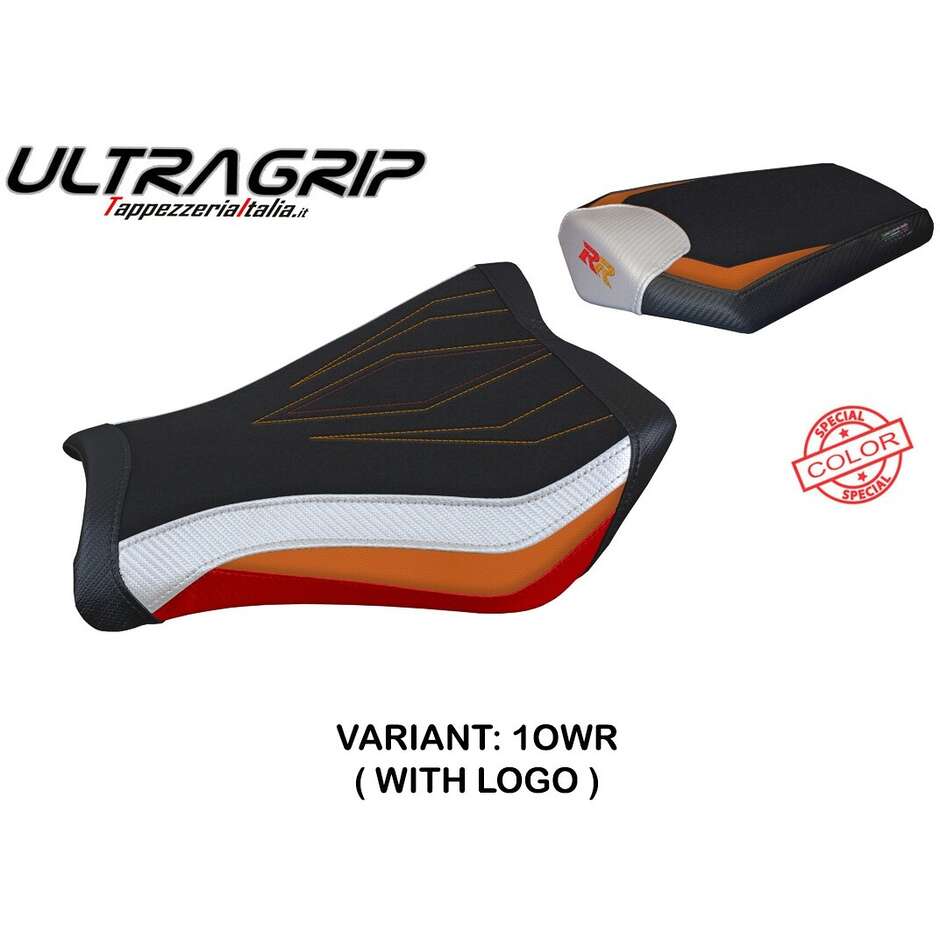 Housse de selle TPZ Italia spécifique pour Honda CBR 1000 RR (modèles 2012-2016) Janela Ultragrip