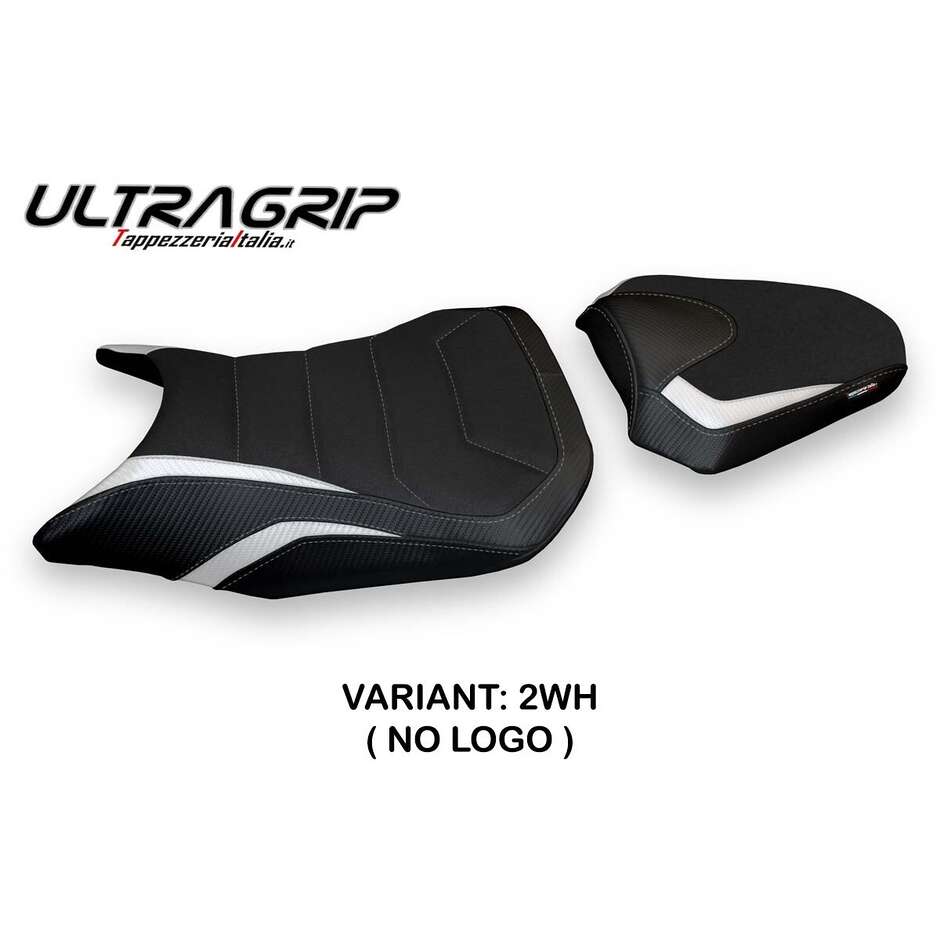Housse de selle TPZ Italia spécifique pour Honda CBR 500 R 2017-2025 modèle Figari 1 Ultragrip