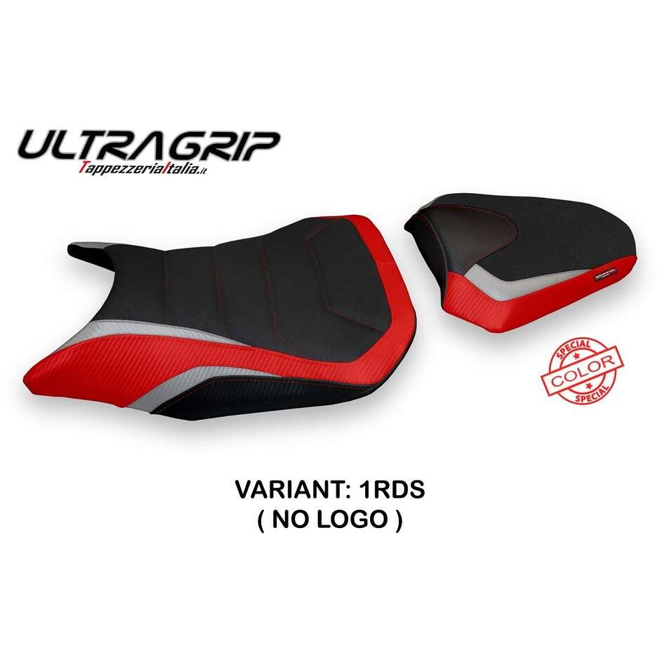 Housse de selle TPZ Italia spécifique pour Honda CBR 500 R (modèles 2017-2025), coloris Figari Special Ultragrip