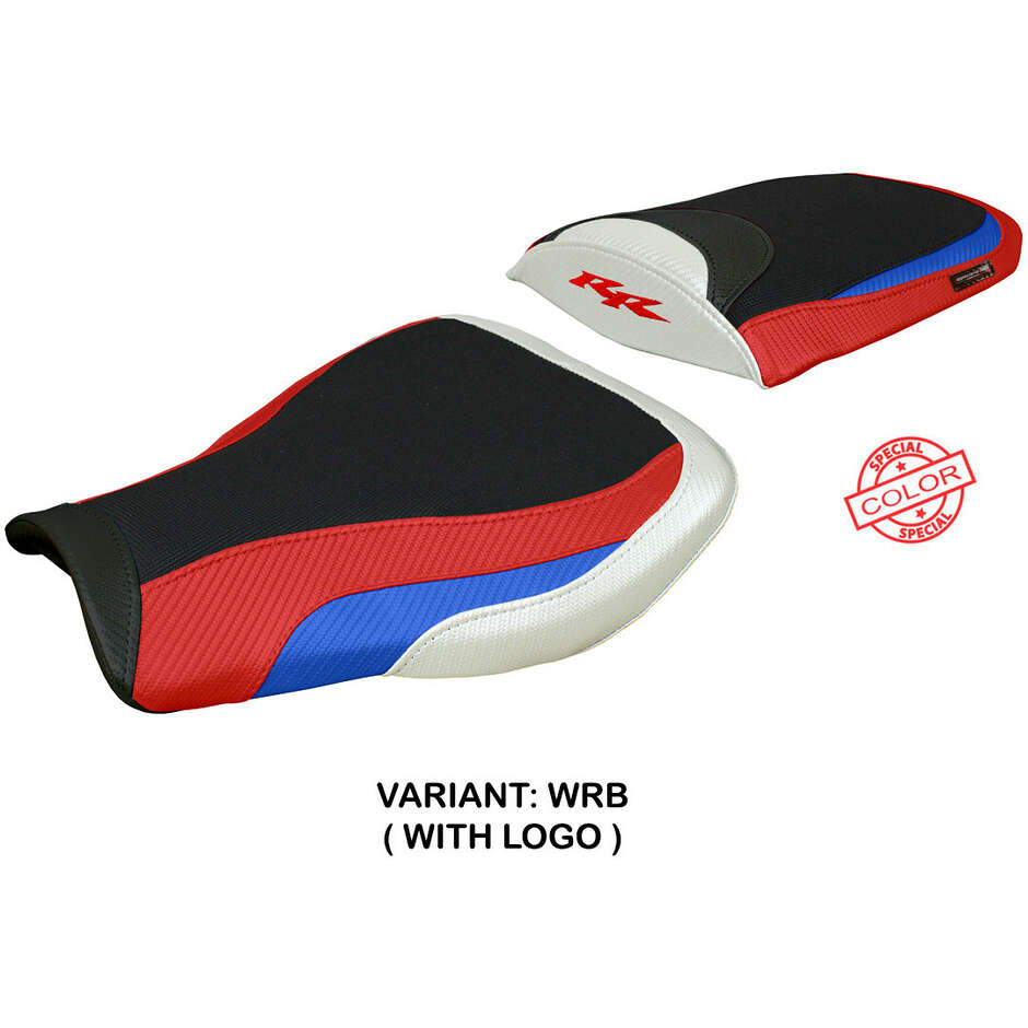 Housse de selle TPZ Italia spécifique pour Honda CBR 600 RR 2007-2025, modèle Huelva