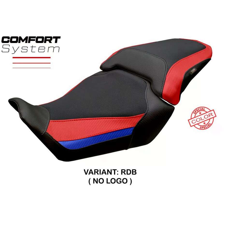 Housse de selle TPZ Italia spécifique pour Honda CBR 650 R (modèles 2024-2026) - Système de confort Mali
