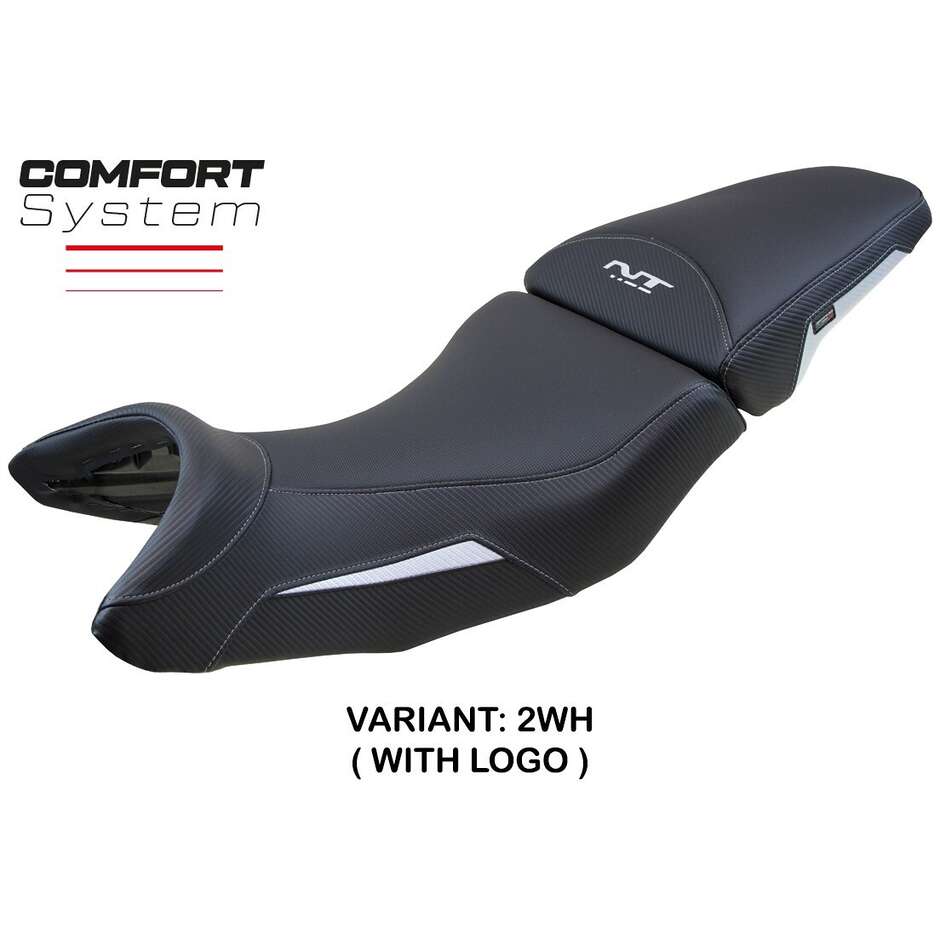 Housse de selle TPZ Italia spécifique pour Honda NT 1100 (modèles 2021-2025) - Système de confort Miyagi