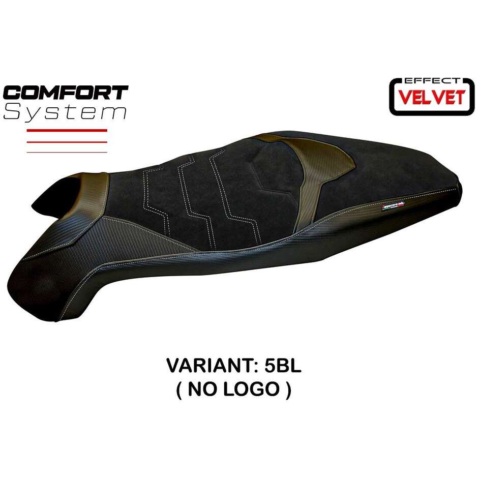 Housse de selle TPZ Italia spécifique pour Honda X-ADV (modèles 2017-2020), système de confort Swiss 2 Velvet