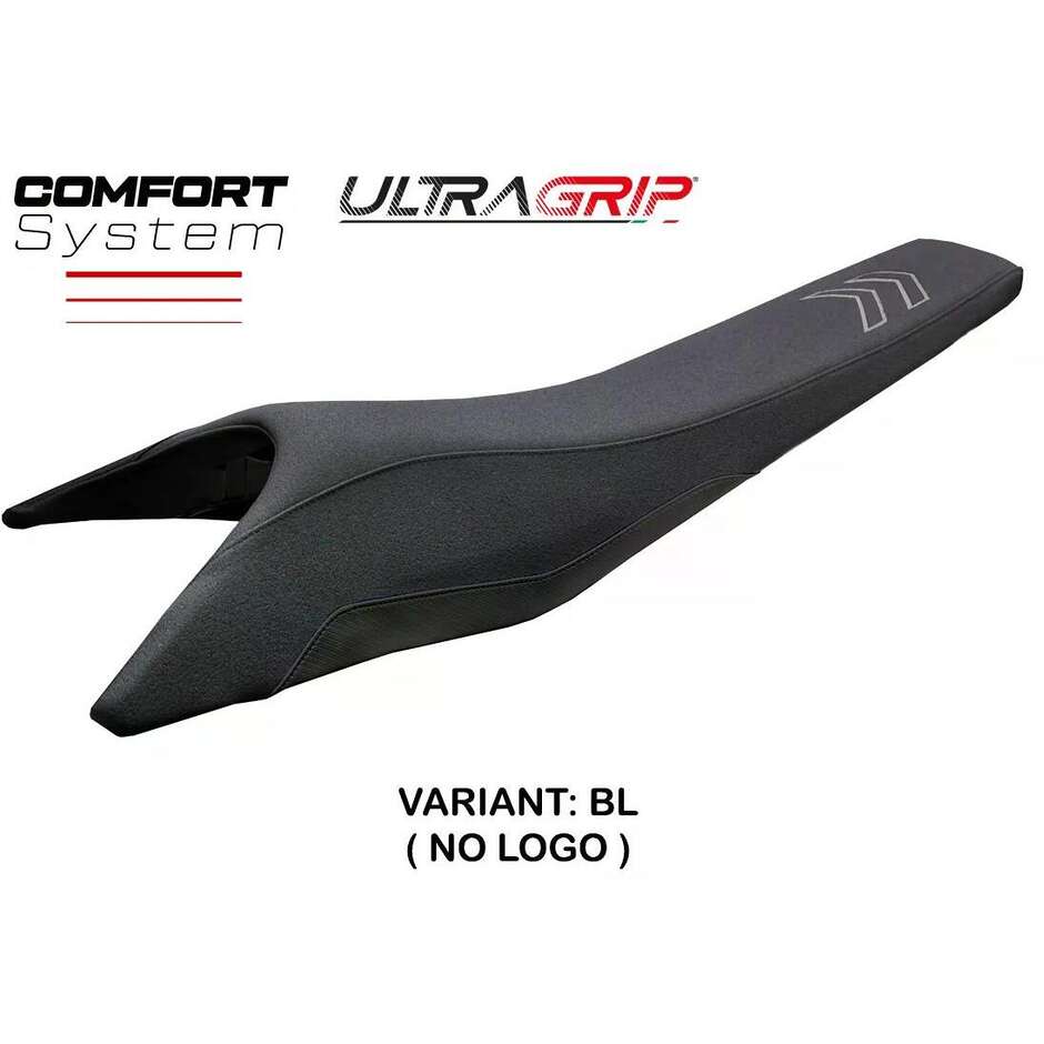 Housse de selle TPZ Italia spécifique pour Husqvarna 701 Enduro 2017-2025, modèle Uppsala, système de confort Ultragrip