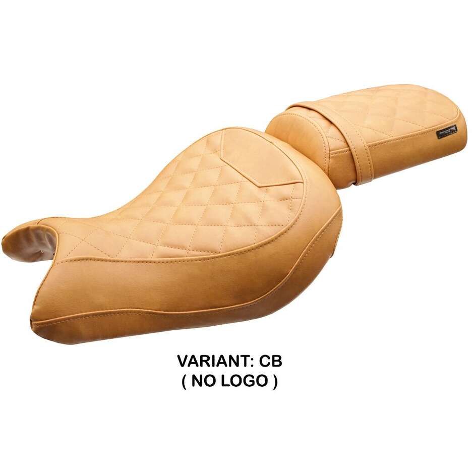 Housse de selle TPZ Italia spécifique pour Kawasaki Eliminator 500 2024-2025 (modèle Mutsu)