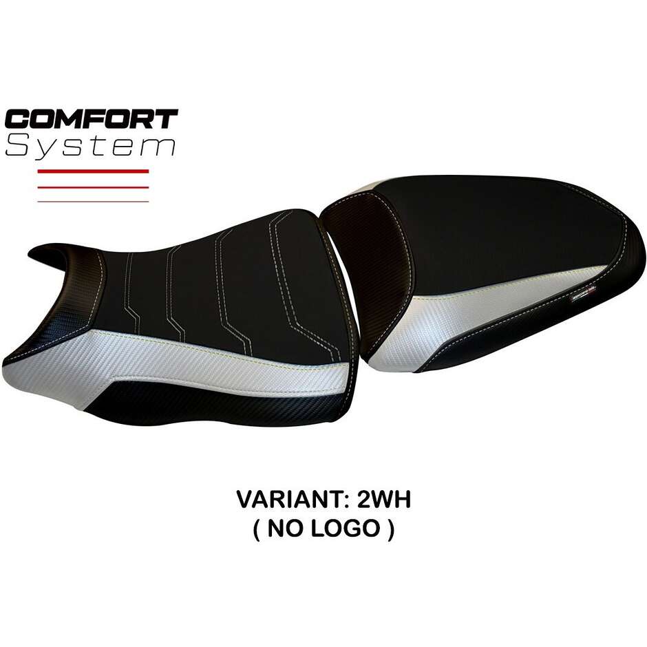 Housse de selle TPZ Italia spécifique pour Kawasaki ER-6N / ER-6F (modèles 2012-2016) avec système de confort Dayton 1
