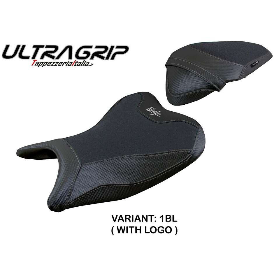Housse de selle TPZ Italia spécifique pour Kawasaki Ninja 250 (modèles 2018-2019) Rainha Ultragrip