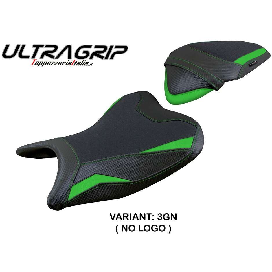 Housse de selle TPZ Italia spécifique pour Kawasaki Ninja 250 (modèles 2018-2019) Rainha Ultragrip