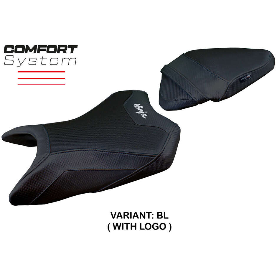Housse de selle TPZ Italia spécifique pour Kawasaki Ninja 500, modèle 2024-2025, système de confort Arlon