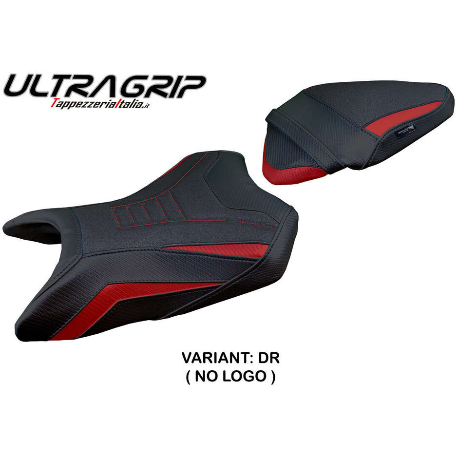 Housse de selle TPZ Italia spécifique pour Kawasaki Ninja 500 (modèles 2024-2025), revêtement Arlon Ultragrip