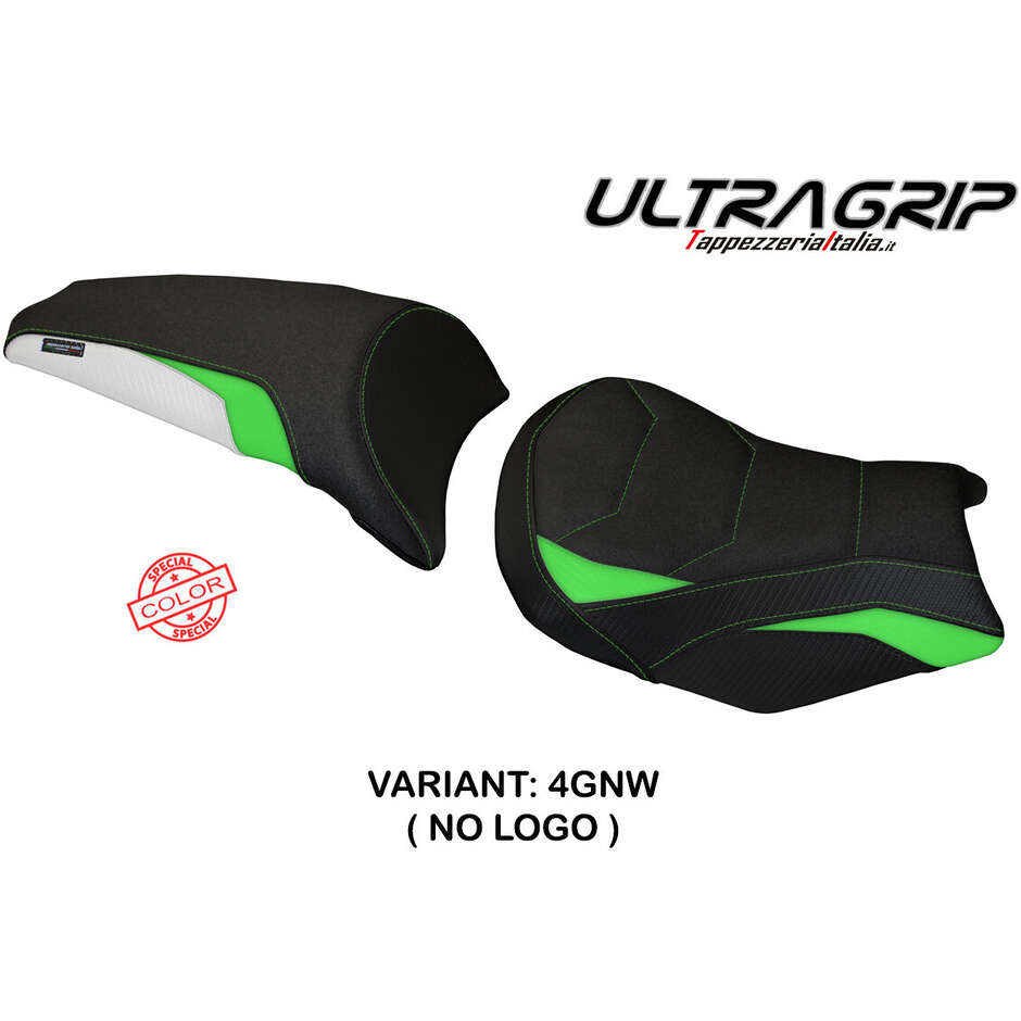 Housse de selle TPZ Italia spécifique pour Kawasaki Ninja 650 2017-2025, modèle Sihu Ultragrip