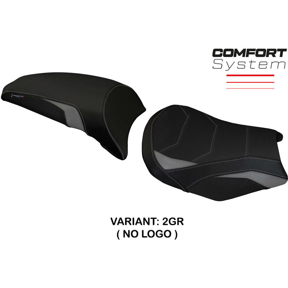 Housse de selle TPZ Italia spécifique pour Kawasaki Ninja 650 (modèles 2017-2025) avec système de confort Sihu