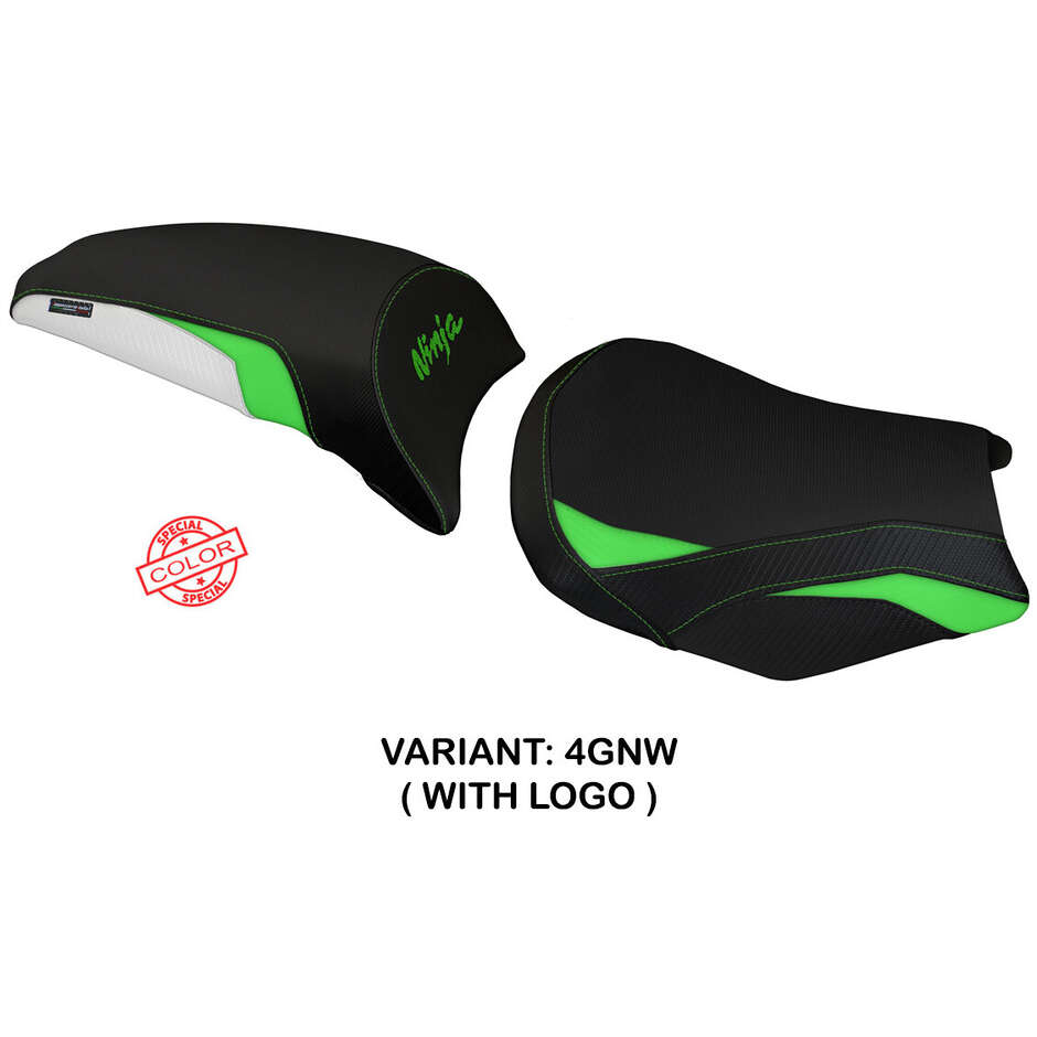 Housse de selle TPZ Italia spécifique pour Kawasaki Ninja 650 (modèles 2017-2025) Sihu