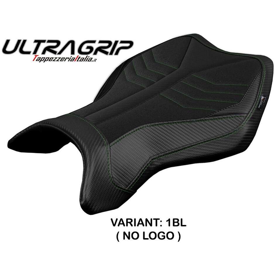 Housse de selle TPZ Italia spécifique pour Kawasaki Ninja H2 R (modèles 2015-2025) MadMax Ultragrip