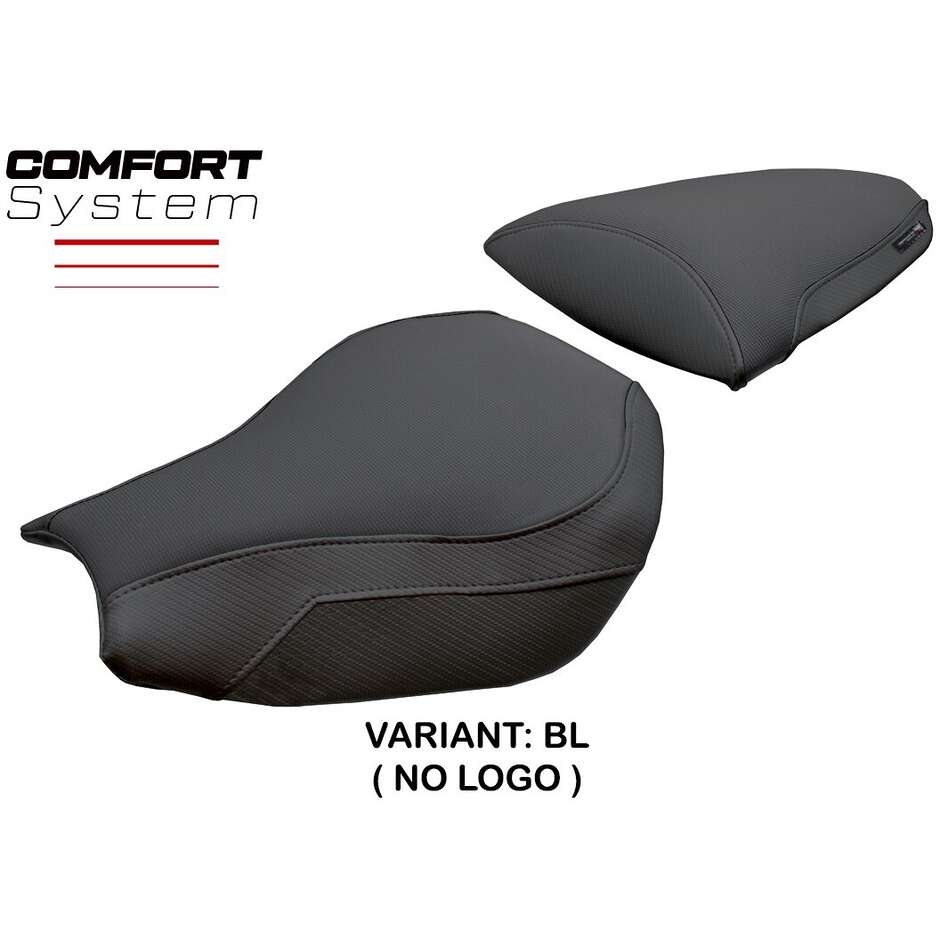 Housse de selle TPZ Italia spécifique pour Kawasaki Ninja ZX 10 R modèle 2006-2007, système de confort Goku