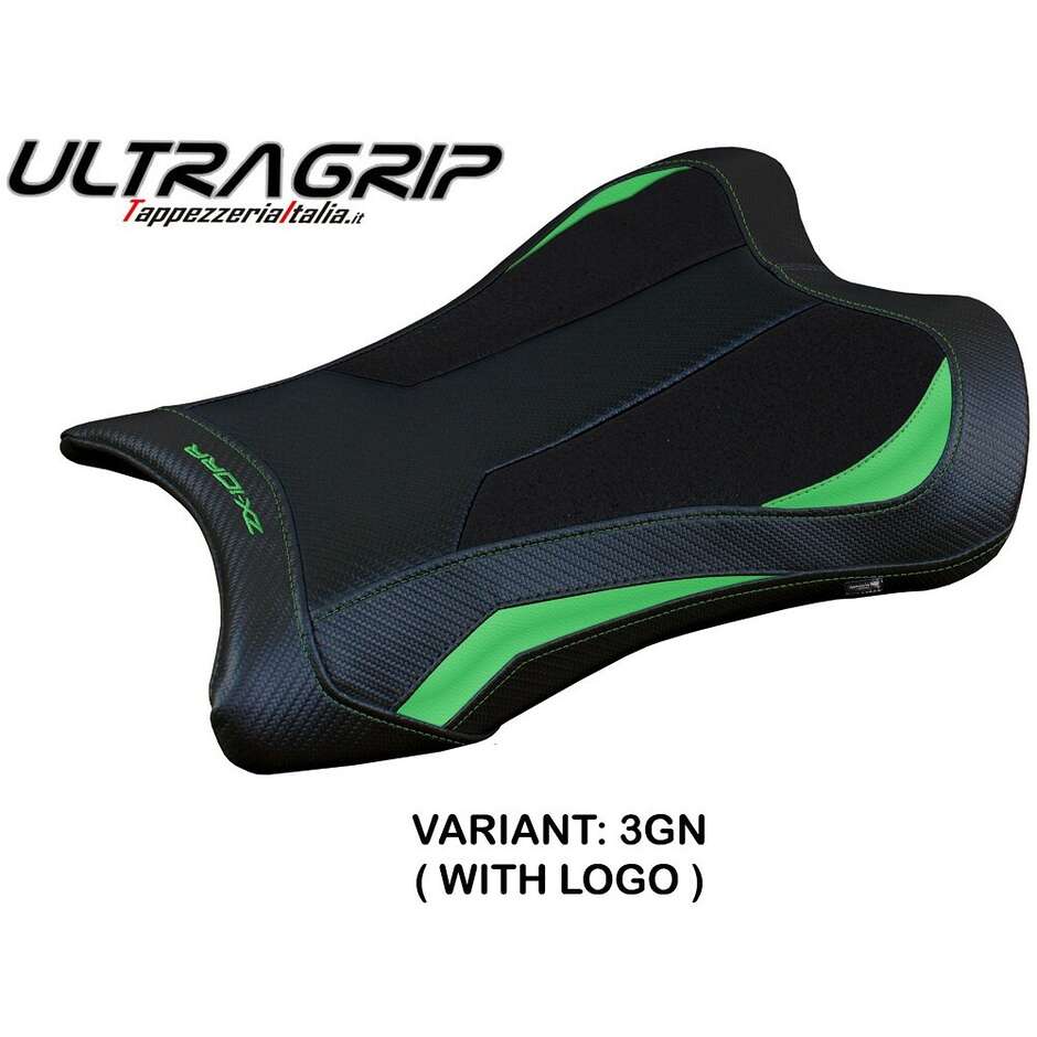 Housse de selle TPZ Italia spécifique pour Kawasaki Ninja ZX 10 RR 2021-2025, modèle Garen Ultragrip