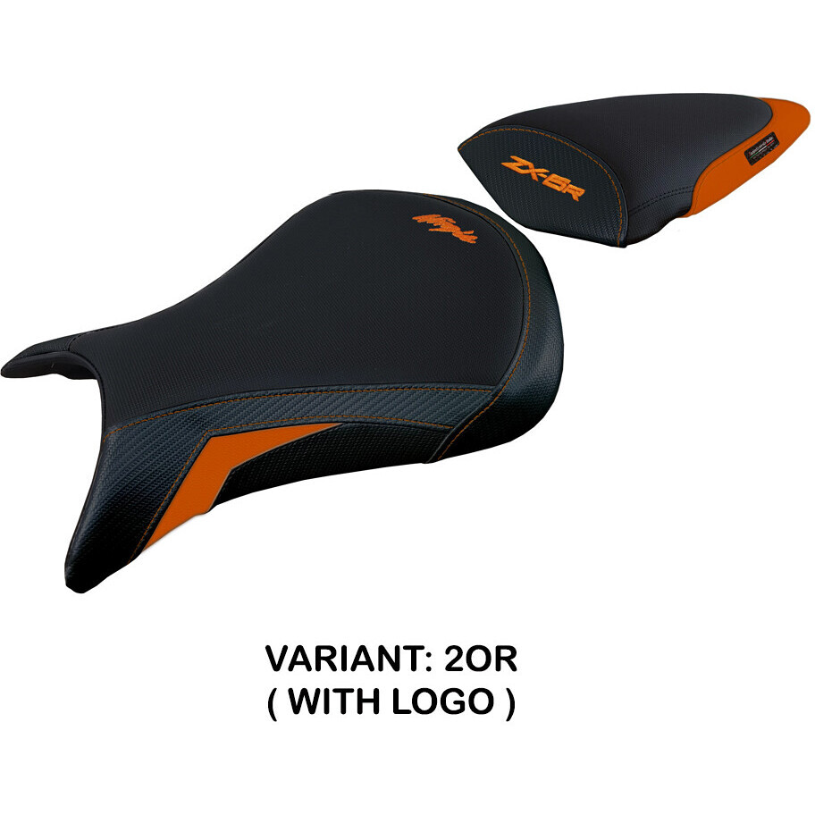 Housse de selle TPZ Italia spécifique pour Kawasaki Ninja ZX 6 R modèle 2005-2006 Juri
