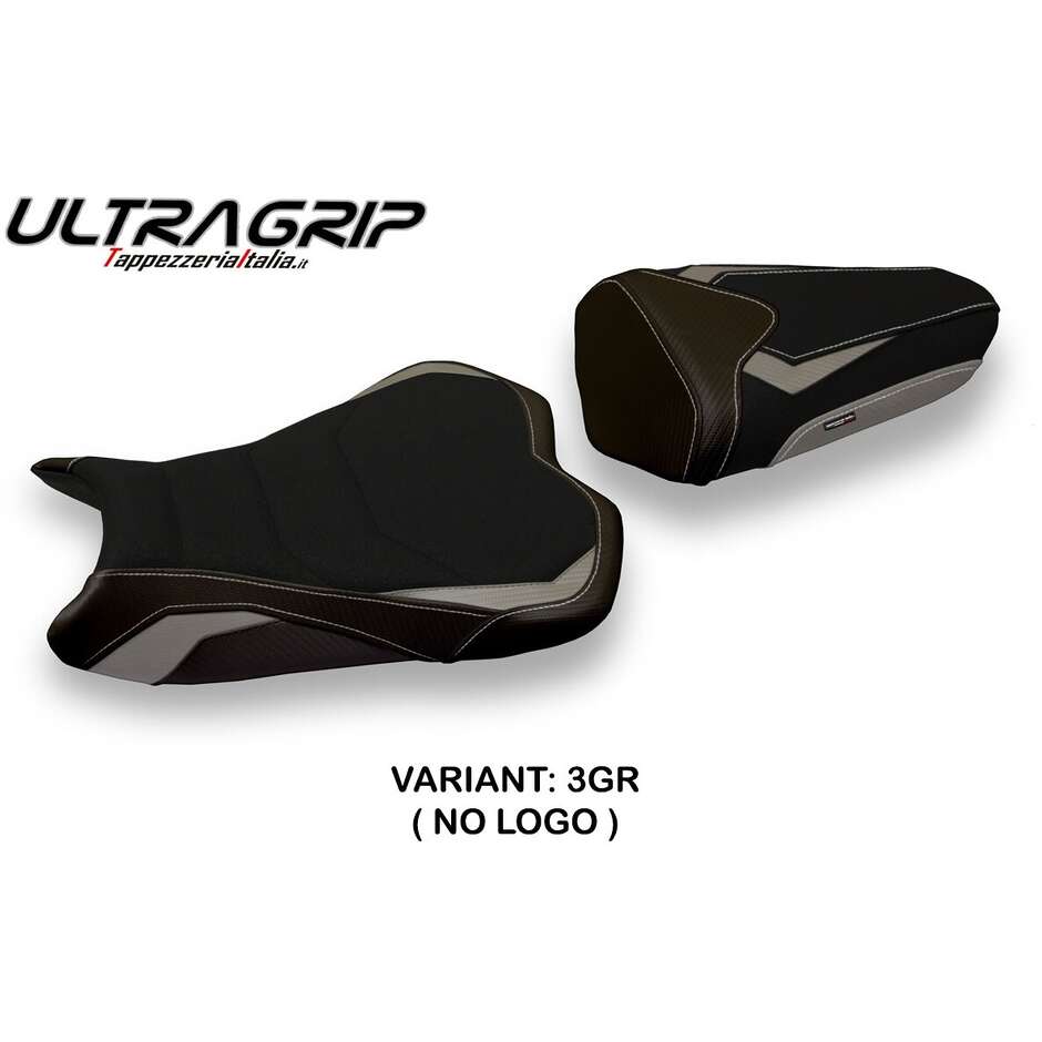 Housse de selle TPZ Italia spécifique pour Kawasaki Ninja ZX 6 R (modèles 2013-2018) Pune 2 Ultragrip