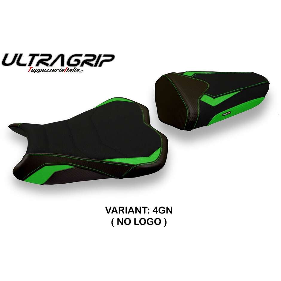 Housse de selle TPZ Italia spécifique pour Kawasaki Ninja ZX 6 R (modèles 2013-2018) Pune 2 Ultragrip