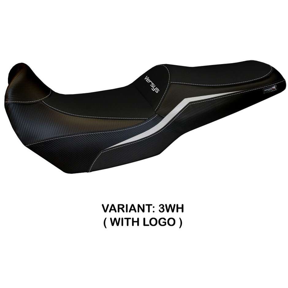 Housse de selle TPZ Italia spécifique pour Kawasaki Versys 1000 2019-2024, modèle Elvas