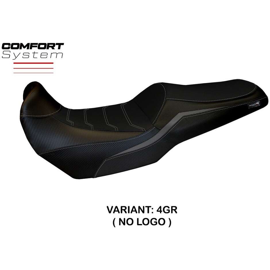 Housse de selle TPZ Italia spécifique pour Kawasaki Versys 1000 (modèles 2019-2024) - Système de confort Elvas