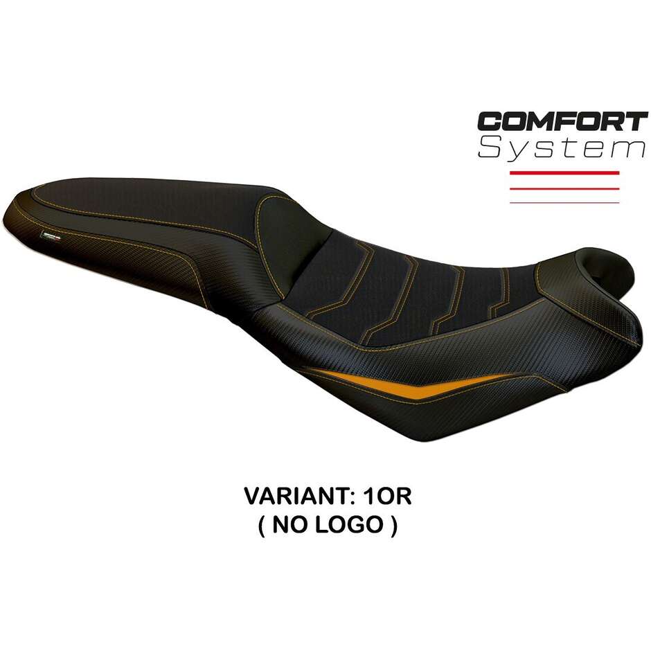 Housse de selle TPZ Italia spécifique pour Kawasaki Versys 650 (modèles 2007-2025) - Système de confort Nasir