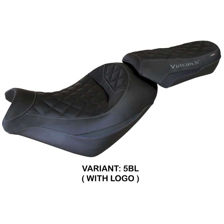Housse de selle TPZ Italia spécifique pour Kawasaki Vulcan 650 (modèle Taipei 2014-2025)