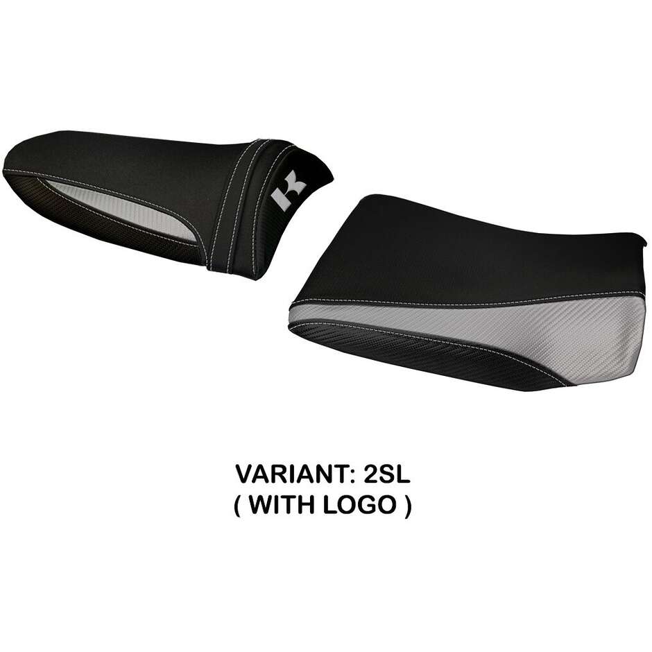 Housse de selle TPZ Italia spécifique pour Kawasaki Z 1000 2003 - 2006 modèle Pozzuoli 1