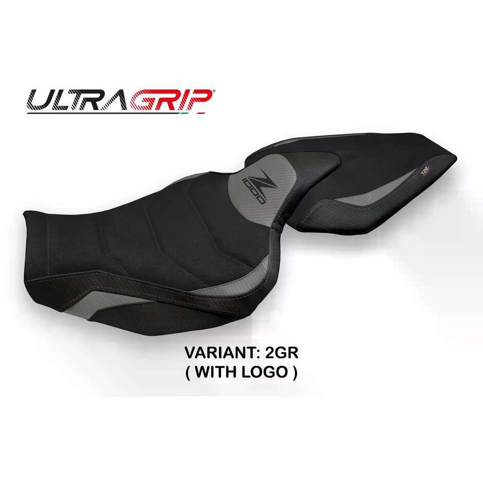 Housse de selle TPZ Italia spécifique pour Kawasaki Z 1000 (modèles 2014-2021) Hedemora 1 Ultragrip