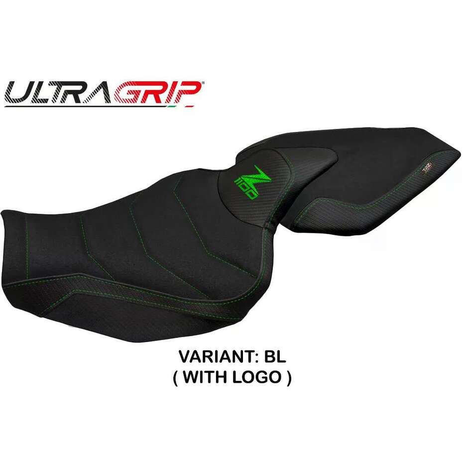 Housse de selle TPZ Italia spécifique pour Kawasaki Z 1100, modèle 2026, Sagat Ultragrip
