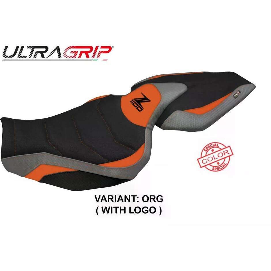 Housse de selle TPZ Italia spécifique pour Kawasaki Z 1100, modèle 2026, Sagat Ultragrip