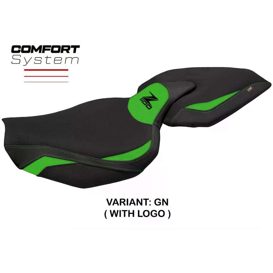 Housse de selle TPZ Italia spécifique pour Kawasaki Z 1100, modèle 2026, système de confort Sagat