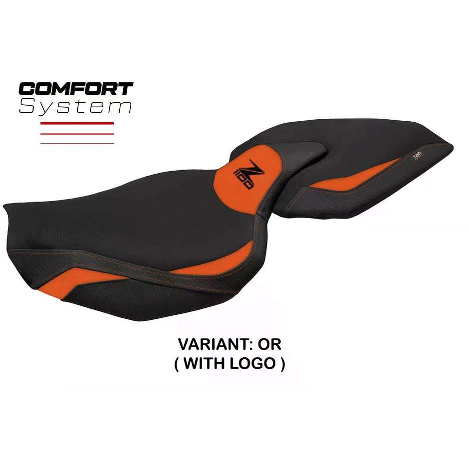 Housse de selle TPZ Italia spécifique pour Kawasaki Z 1100, modèle 2026, système de confort Sagat