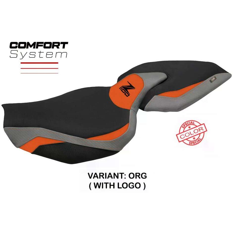 Housse de selle TPZ Italia spécifique pour Kawasaki Z 1100, modèle 2026, système de confort Sagat