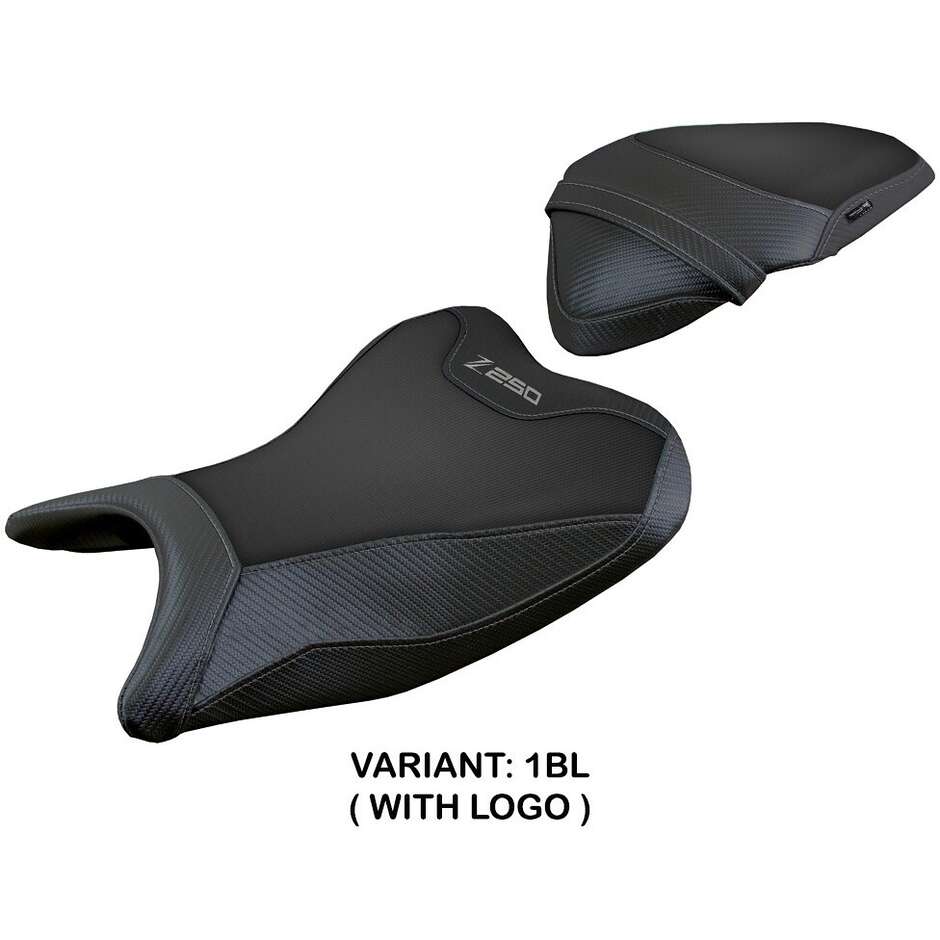 Housse de selle TPZ Italia spécifique pour Kawasaki Z 250 2019-2020, modèle Abrantes