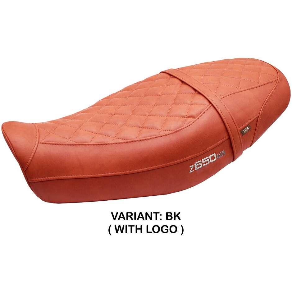 Housse de selle TPZ Italia spécifique pour Kawasaki Z 650 RS 2022-2025, modèle Unnan