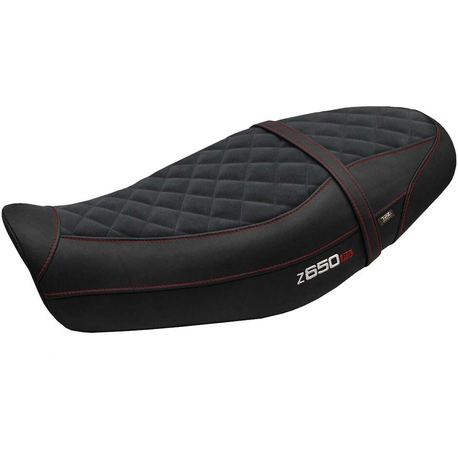Housse de selle TPZ Italia spécifique pour Kawasaki Z 650 RS (modèles 2022-2025), coloris Unnan Velvet