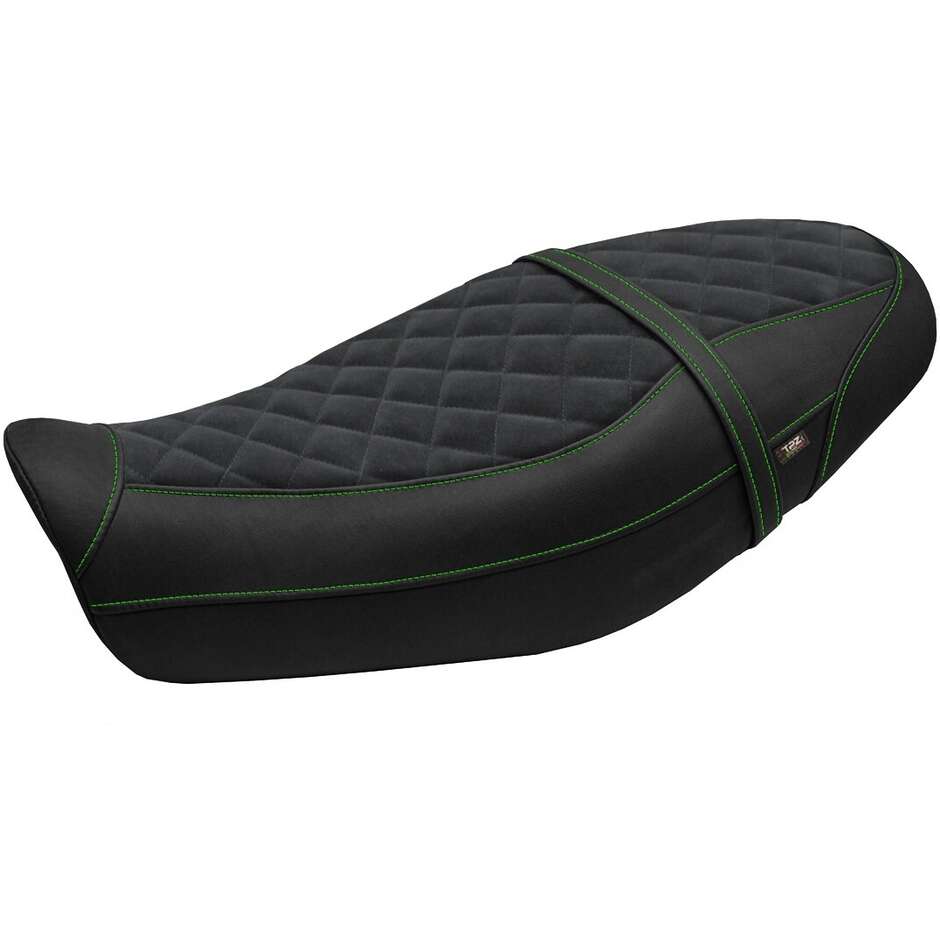 Housse de selle TPZ Italia spécifique pour Kawasaki Z 650 RS (modèles 2022-2025), coloris Unnan Velvet