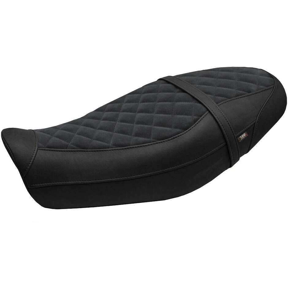 Housse de selle TPZ Italia spécifique pour Kawasaki Z 650 RS (modèles 2022-2025) - Système de confort en velours Unnan