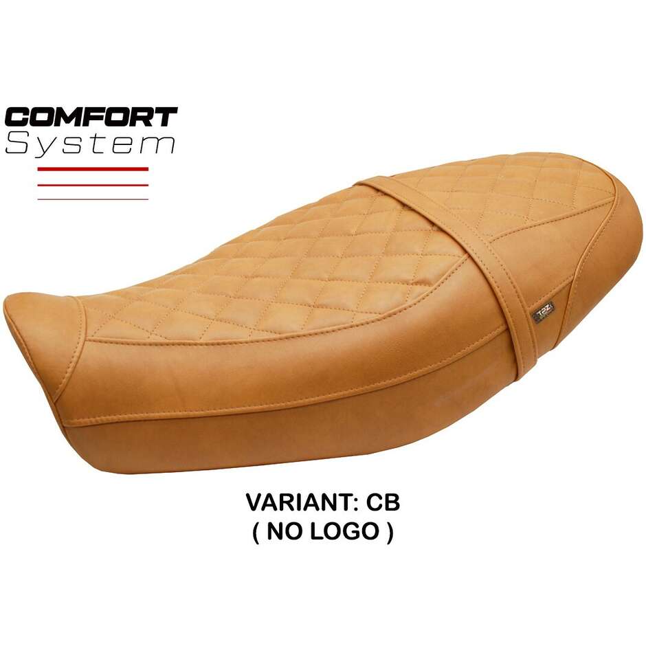 Housse de selle TPZ Italia spécifique pour Kawasaki Z 650 RS (modèles 2022-2025) - Système de confort Unnan