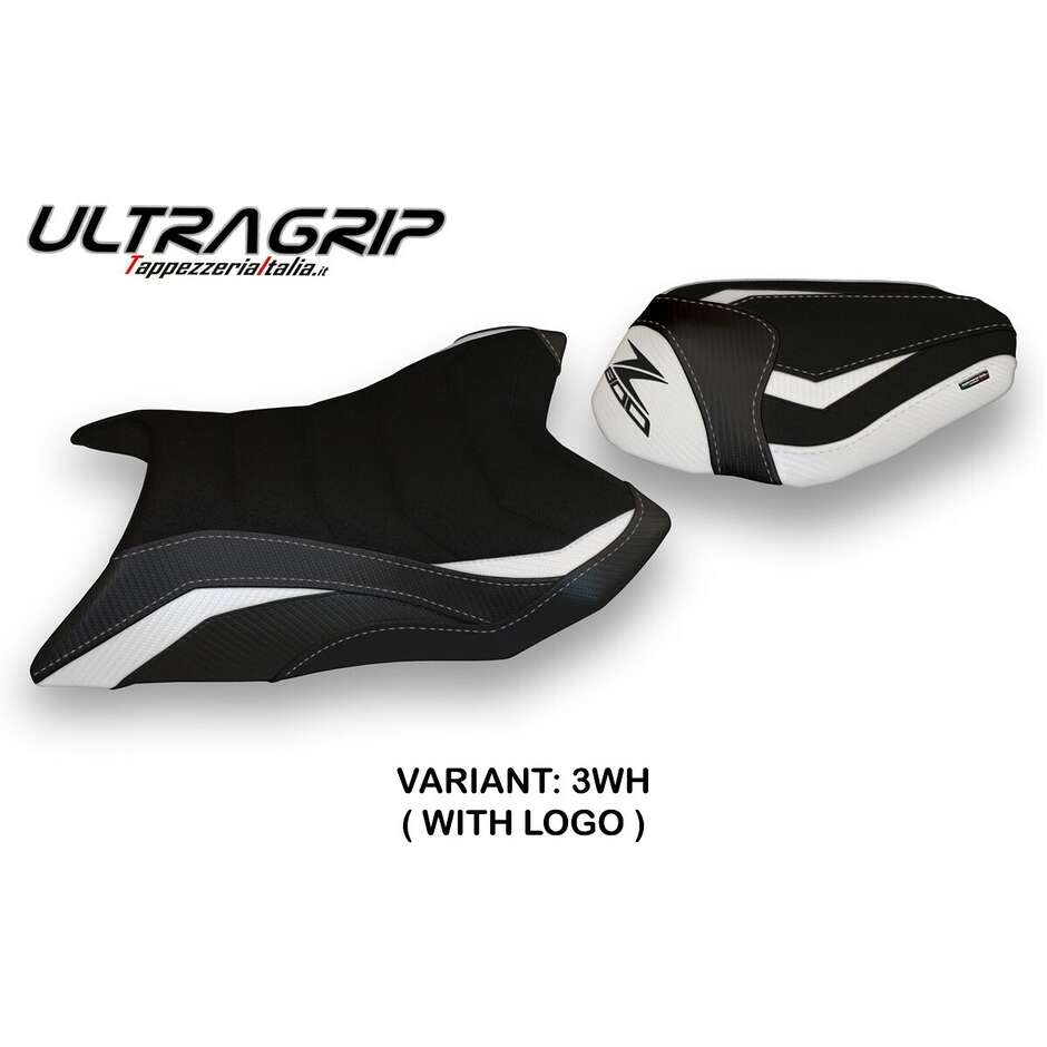 Housse de selle TPZ Italia spécifique pour Kawasaki Z 800 (modèles 2013-2016) Corizza 1 Ultragrip