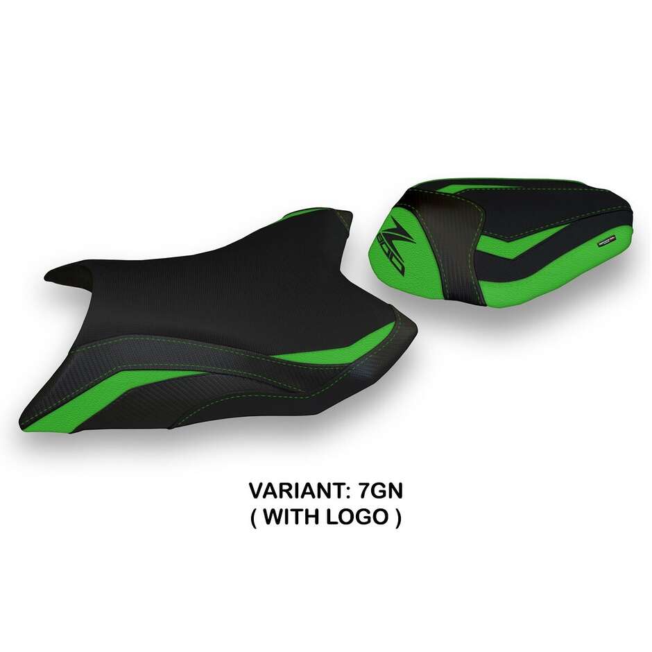 Housse de selle TPZ Italia spécifique pour Kawasaki Z 800, modèles 2013-2016, Mumbai 1