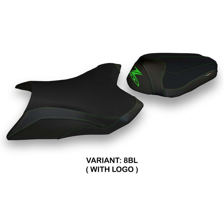 Housse de selle TPZ Italia spécifique pour Kawasaki Z 800, modèles 2013-2016, Mumbai 1