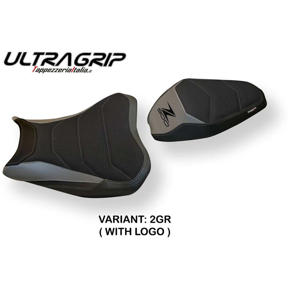 Housse de selle TPZ Italia spécifique pour Kawasaki Z 900 (modèles 2017-2024) Arad 1 Ultragrip