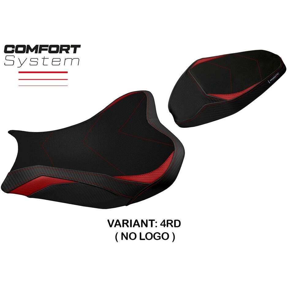 Housse de selle TPZ Italia spécifique pour Kawasaki Z 900 (modèles 2017-2024) avec système de confort Shara