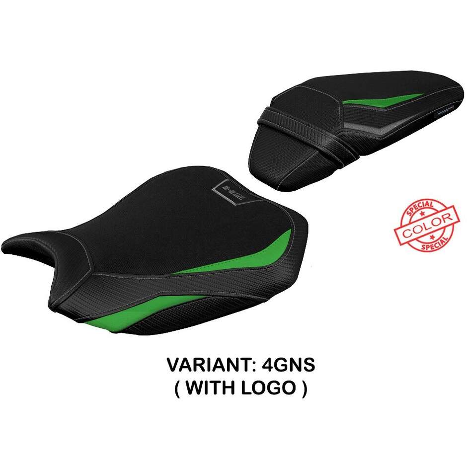 Housse de selle TPZ Italia spécifique pour Kawasaki Z H2 2020-2025, modèle Argos