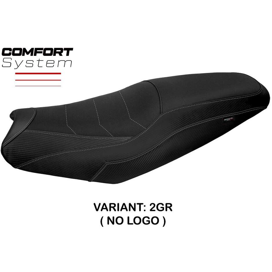 Housse de selle TPZ Italia spécifique pour Kawasaki ZZR 1400 (modèles 2006-2020), système Belize Comfort