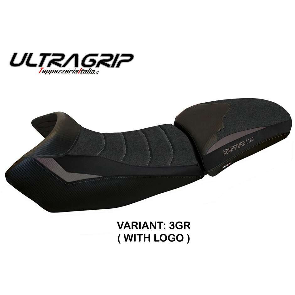 Housse de selle TPZ Italia spécifique pour KTM 1190 Adventure (modèles 2013-2016) Fasano Ultragrip