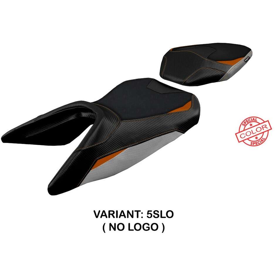 Housse de selle TPZ Italia spécifique pour KTM 125 Duke (modèles 2017-2025) Mirje